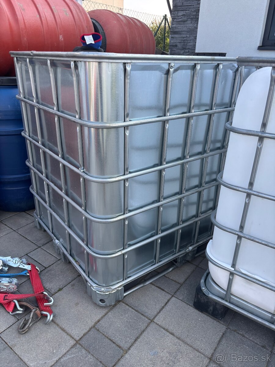 IBC NADOBA NADRZ 1000l Kontajner,plastovà nadrz