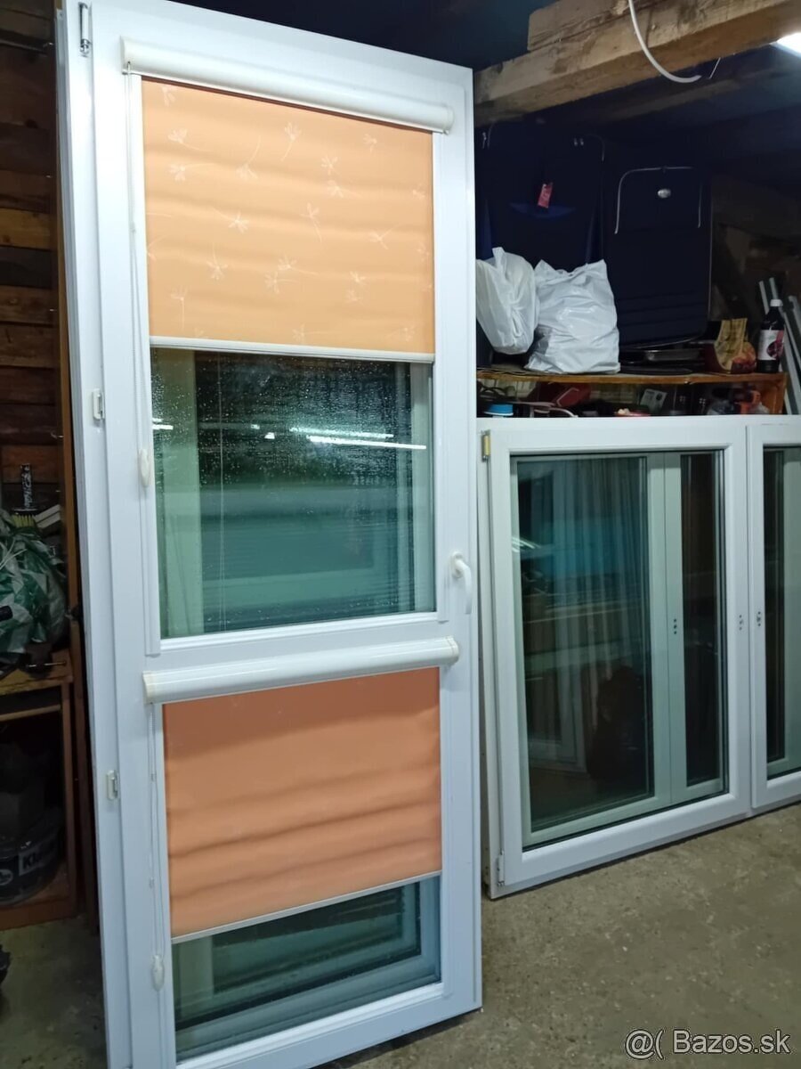 Predám plastove balkónové dvere 90 x 230 cm