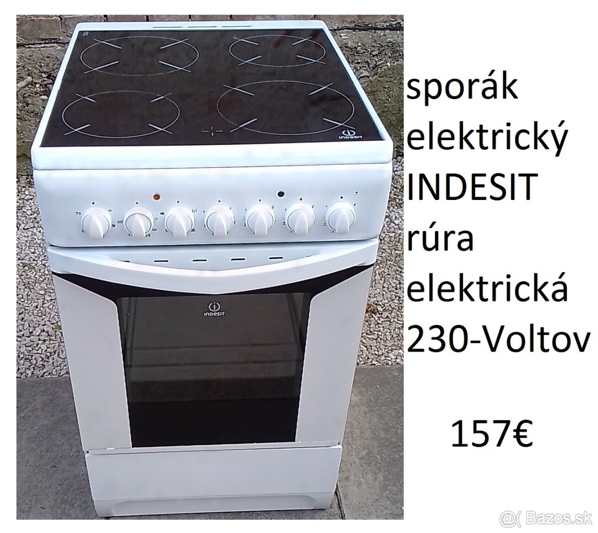 predám sporák aj s káblom rovno do zásuvky 230V