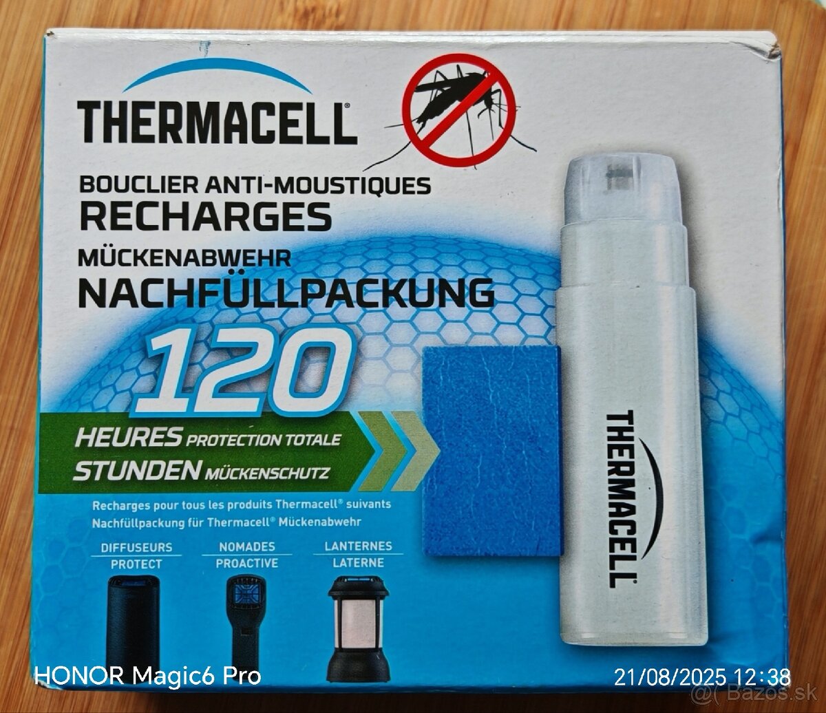 Nové náplne do Thermacellu.