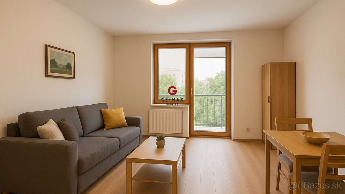NA PRENÁJOM: ÚTULNÝ 1-IZBOVÝ BYT 35 m² – NÁMESTIE SLOBODY, H