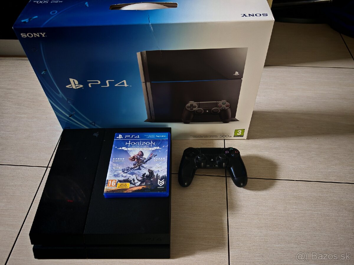 Predám playstation 4 fat, 500gb