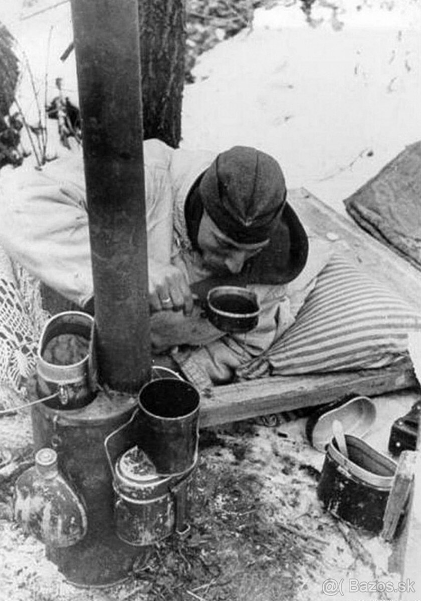 Wehrmacht zákopová piecka Bunkerhofen