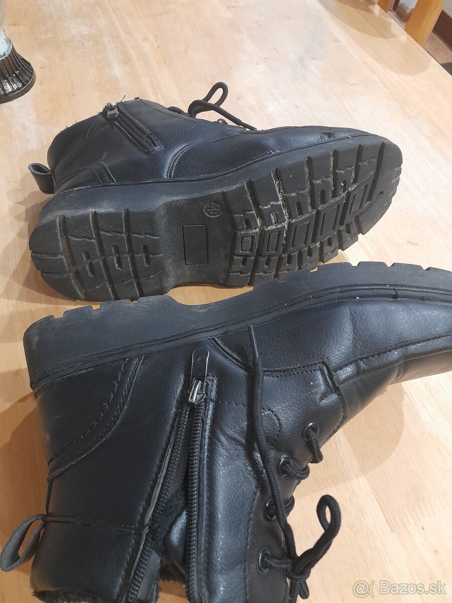 Panske zimne topanky na donosenie