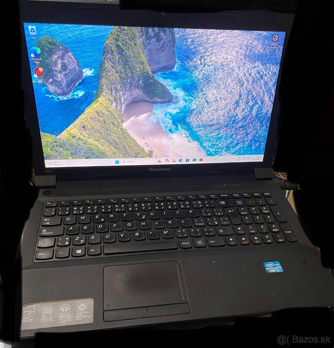 Predám nt Lenovo IdeaPad B590 i3 4gb ram bez hdd