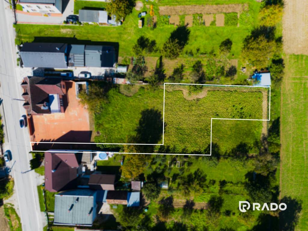 RADO | Pozemkom na výstavbu rodinného domu 1066m2 | Horňany