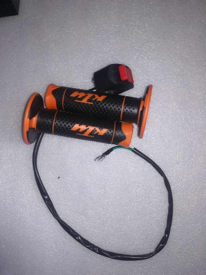 KTM motocross Gripy a vypinač