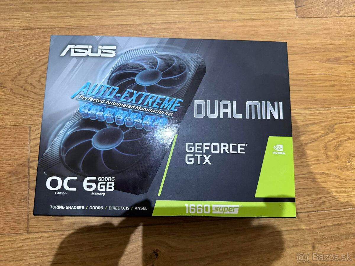 ASUS DUAL GeForce GTX 1660 SUPER O6G MINI