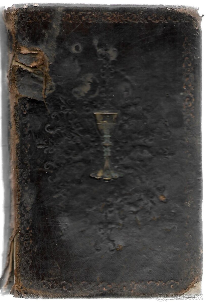 Spevník evanjelický v švabachu vydaný v roku 1881