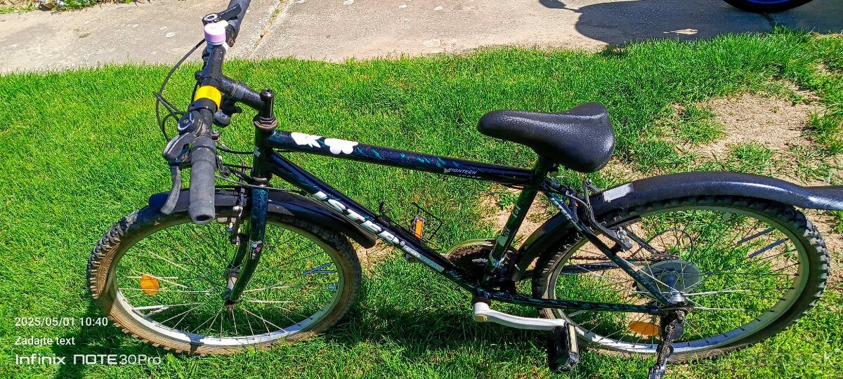 Detský bicykel 3/4 na 8-12 rokov