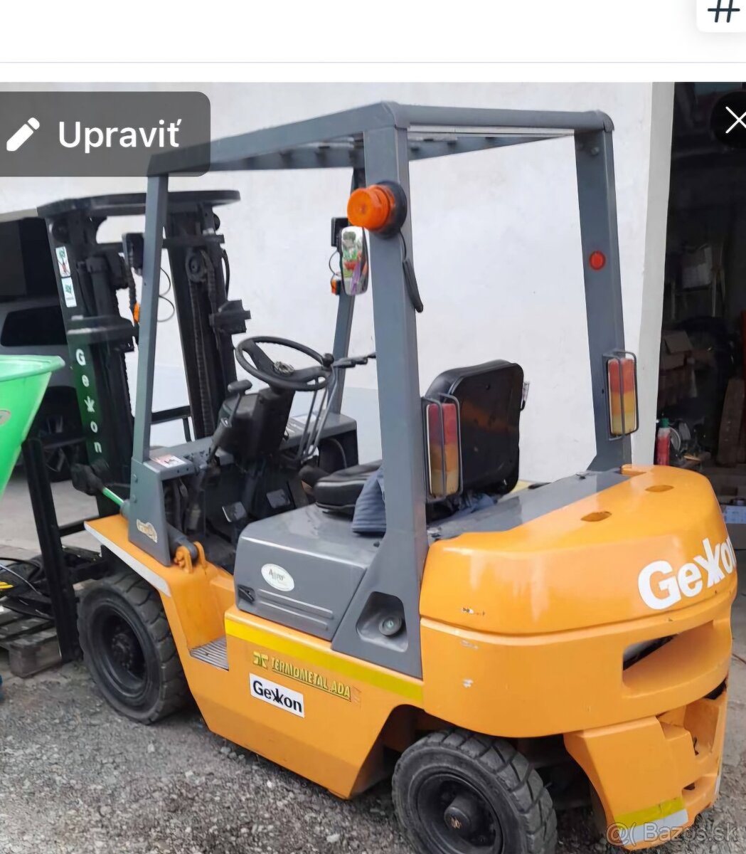 Vysokozdvižný vozík 2,5t