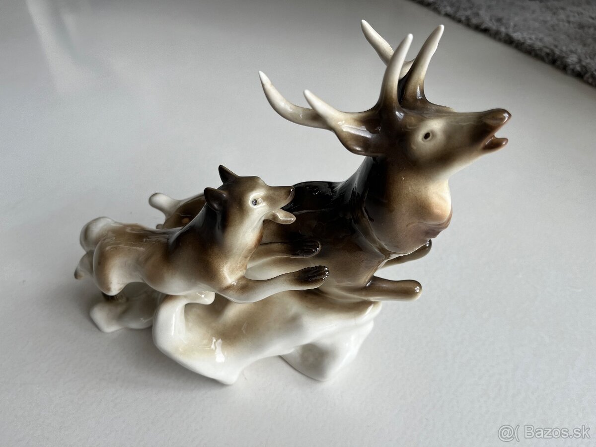 Porcelánová soška