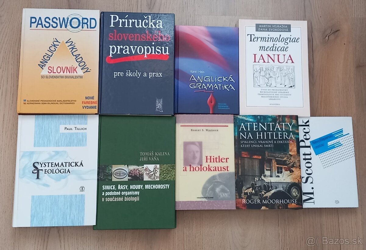Rôzne odborné knihy na predaj