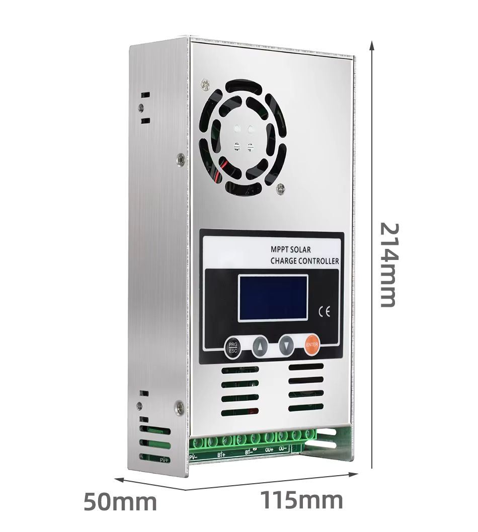Solárny regulátor MPPT 60A 2,8kW/48V-1,4kw/24V