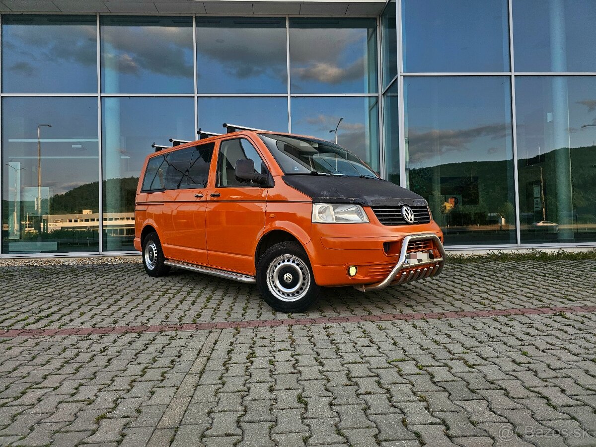 VW T5 1.9TDI ●9MIEST●ŤAŽNÉ ZARIADENIE●DVD●LED●