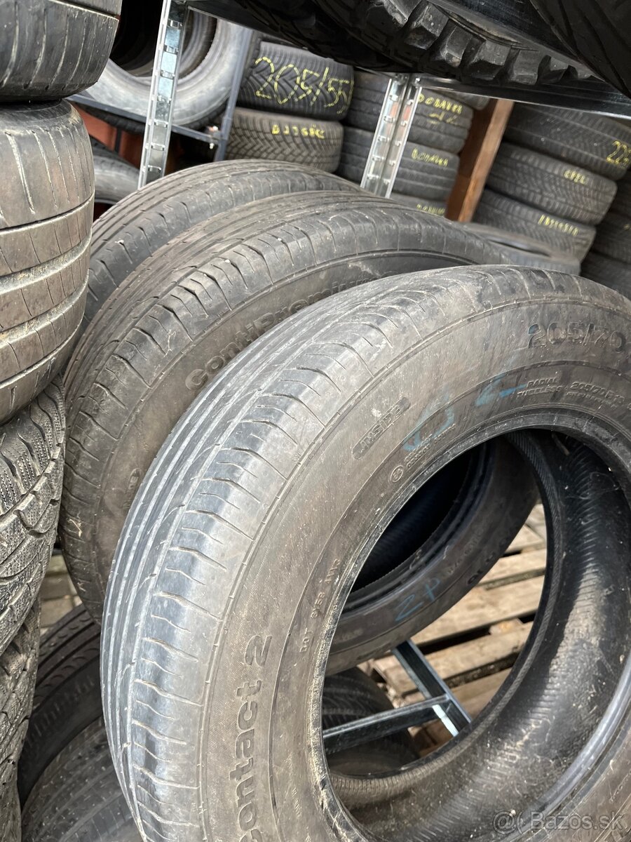 Continental 205/70 R16 letné pneu 4ks
