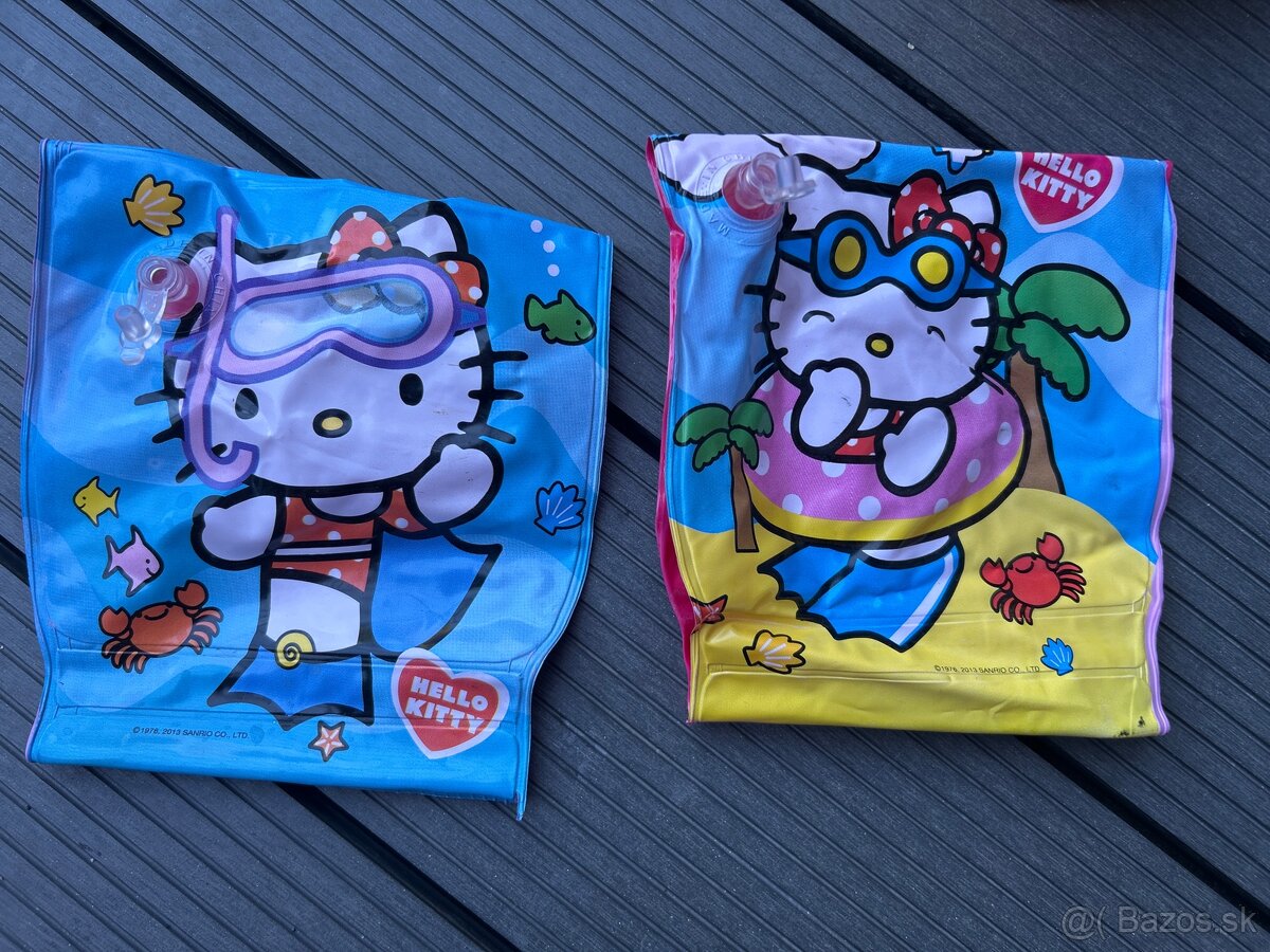 Nafukovacie plavecky rukavniky koleso a topanky do vody