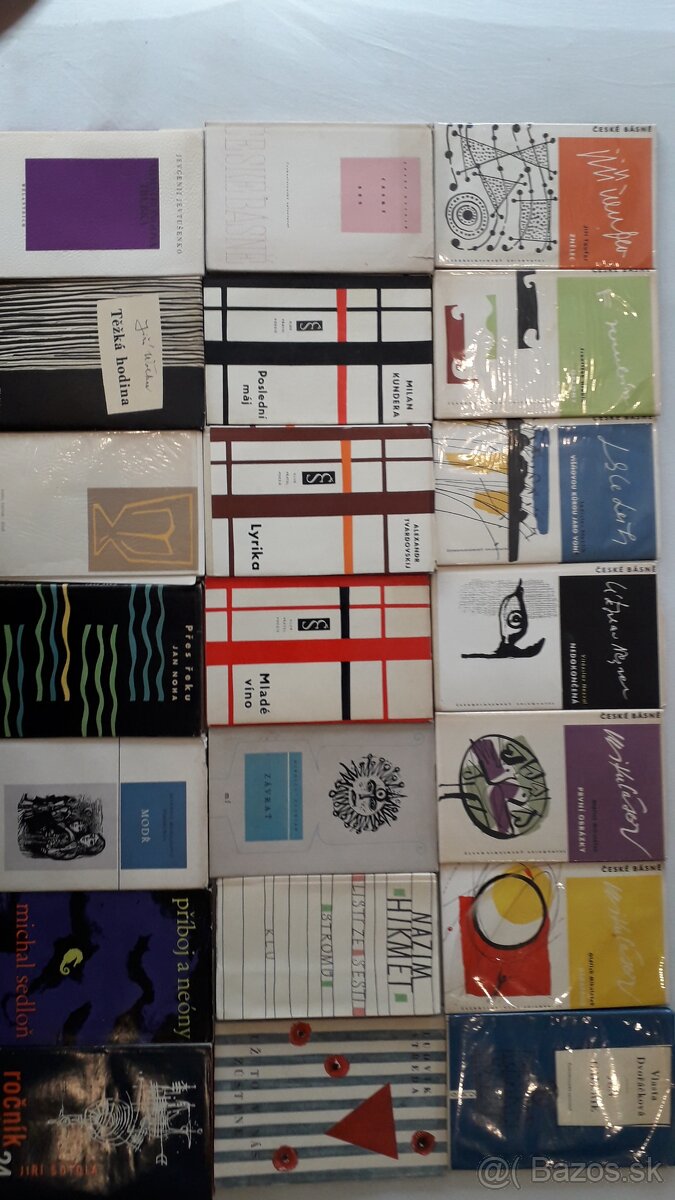 české poézia 21xA5 po 3€