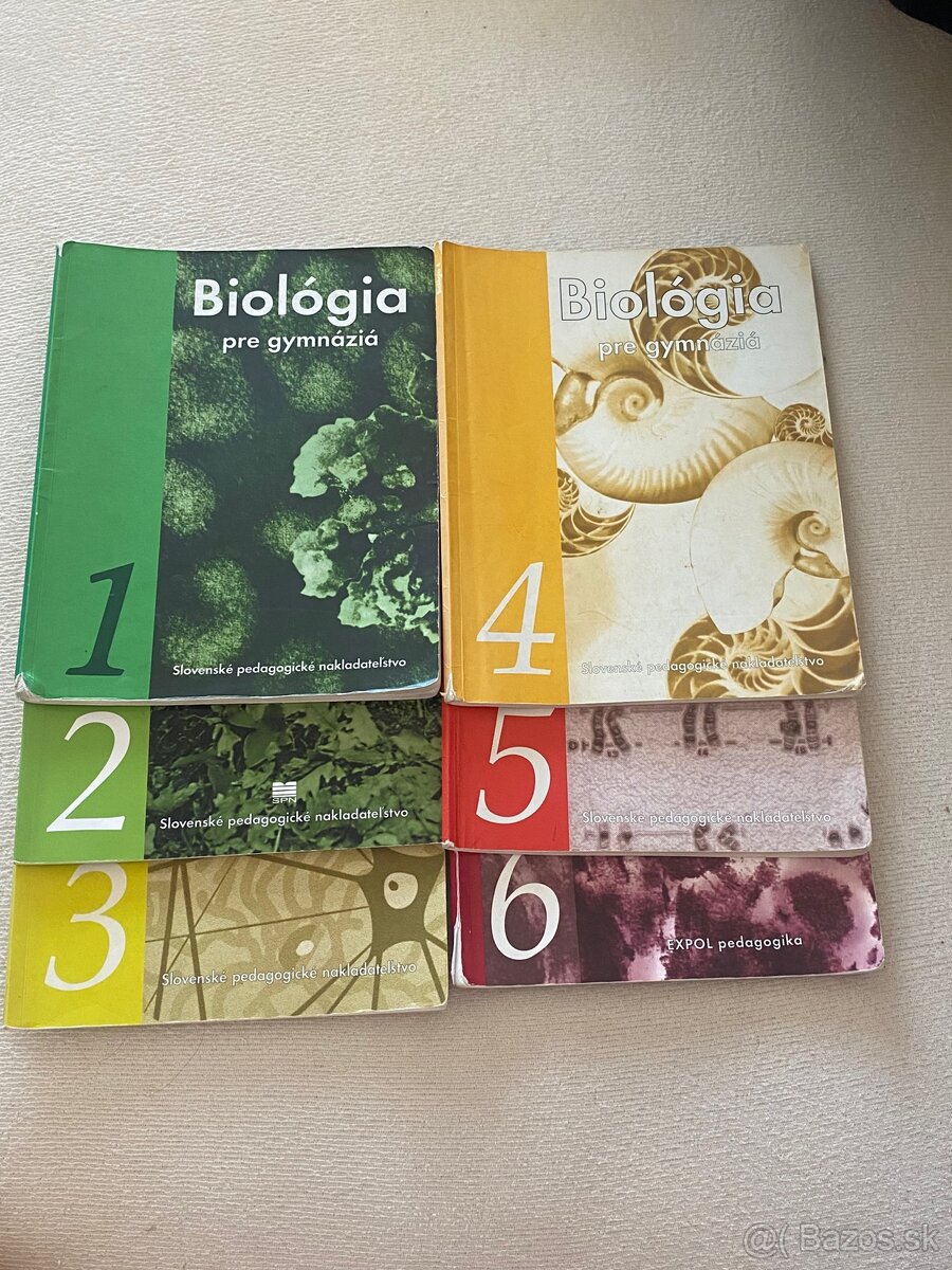 biológia pre gymnáziá (časti 1až 6)