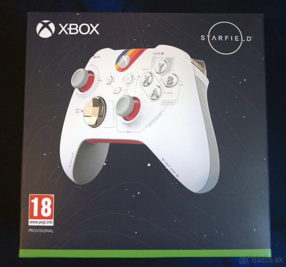 Xbox ovládač - Starfield Limited Edition (stav nového)