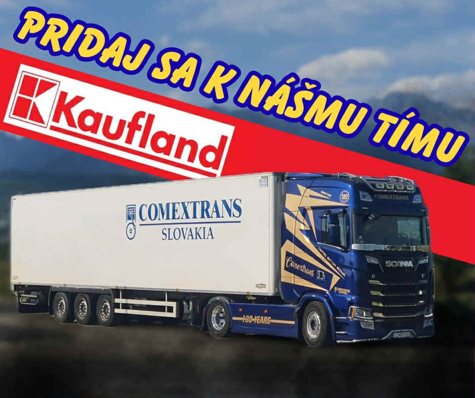 Vodič kamiónu na vnútroštátne prepravy - Kaufland