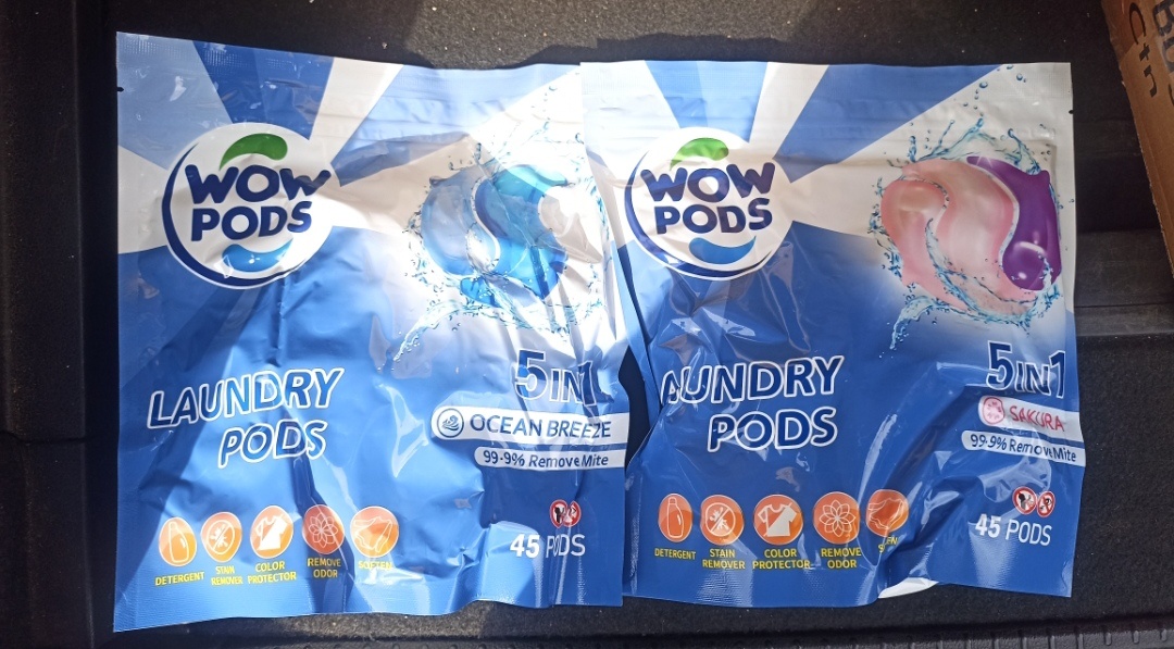 Predám kapsule na pranie 2 druhy