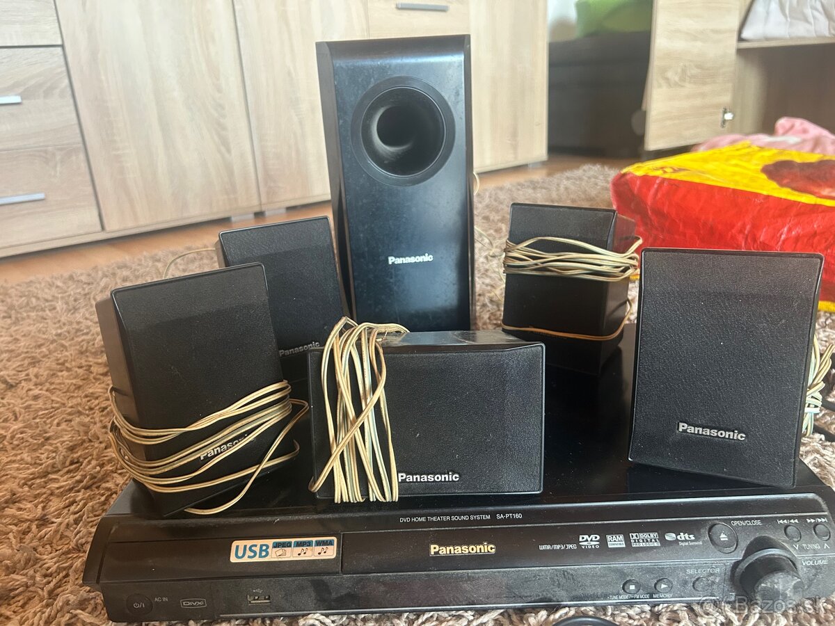 Domáce Kino Panasonic SA-PT160
