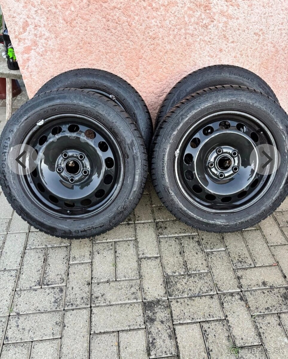 Zimné pneumatiky na diskoch 205/55 R16