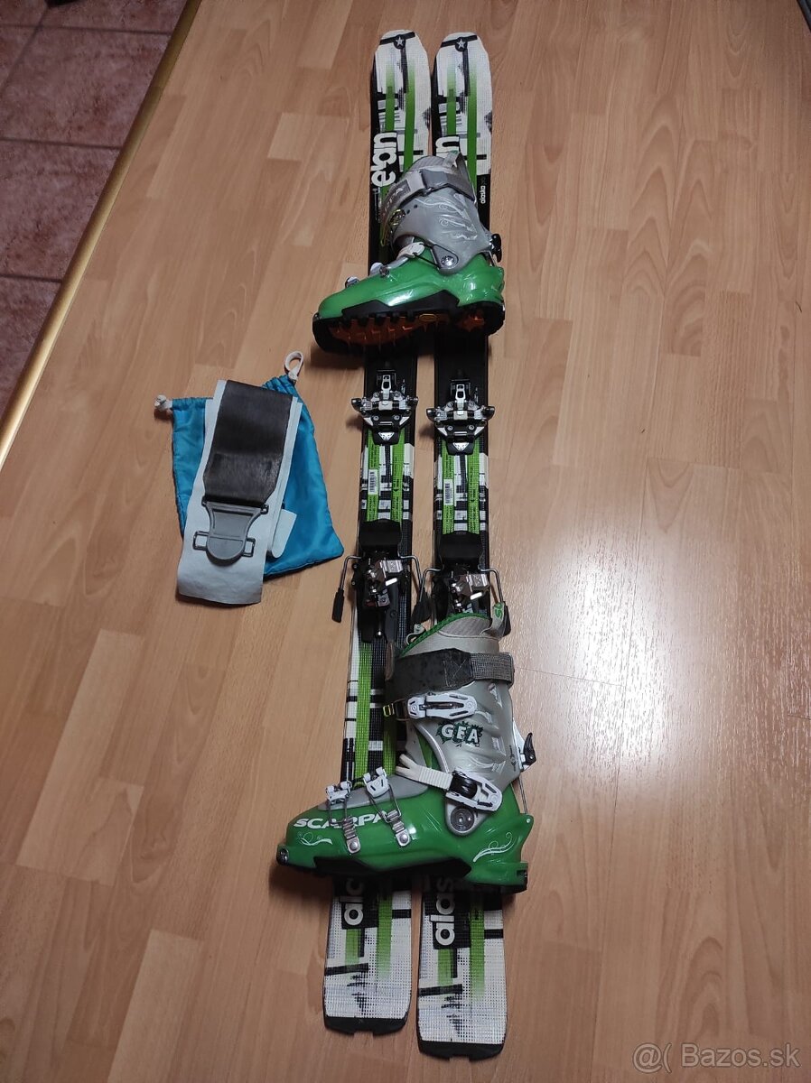Skialp výstroj pre dámu