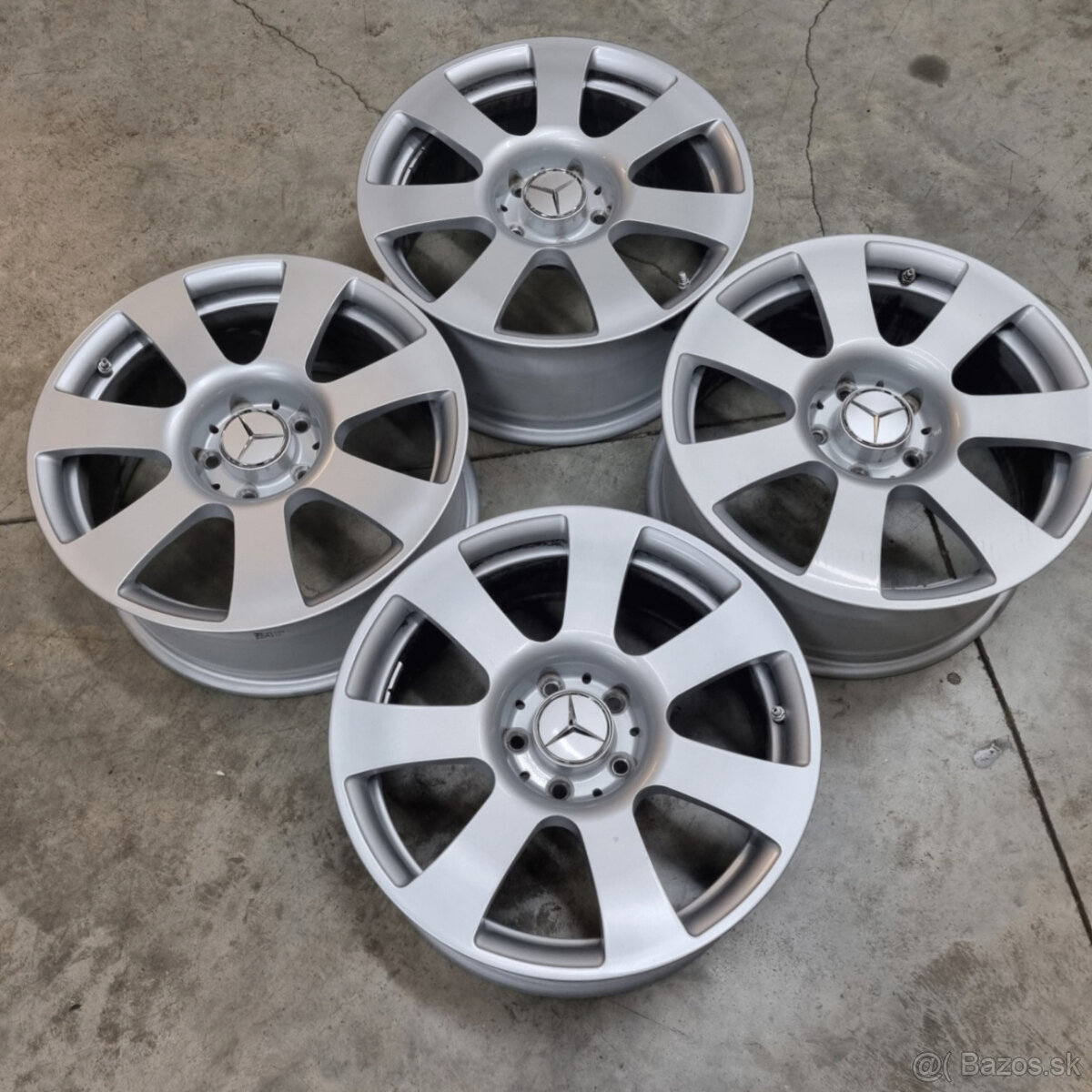 Hliníkové Mercedes disky 5x112 R17 8J ET43