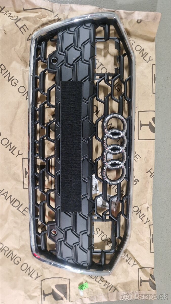 Maska grill na audi a6 c8 sline 4k oem