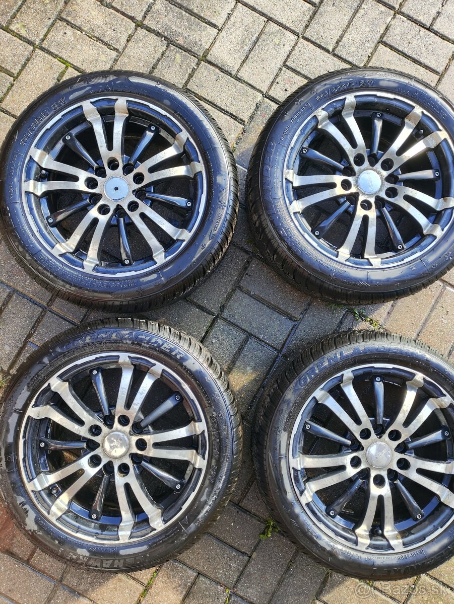 Disky 5x112, 5x110 + Zimné pneu 7mm 195/50 R15