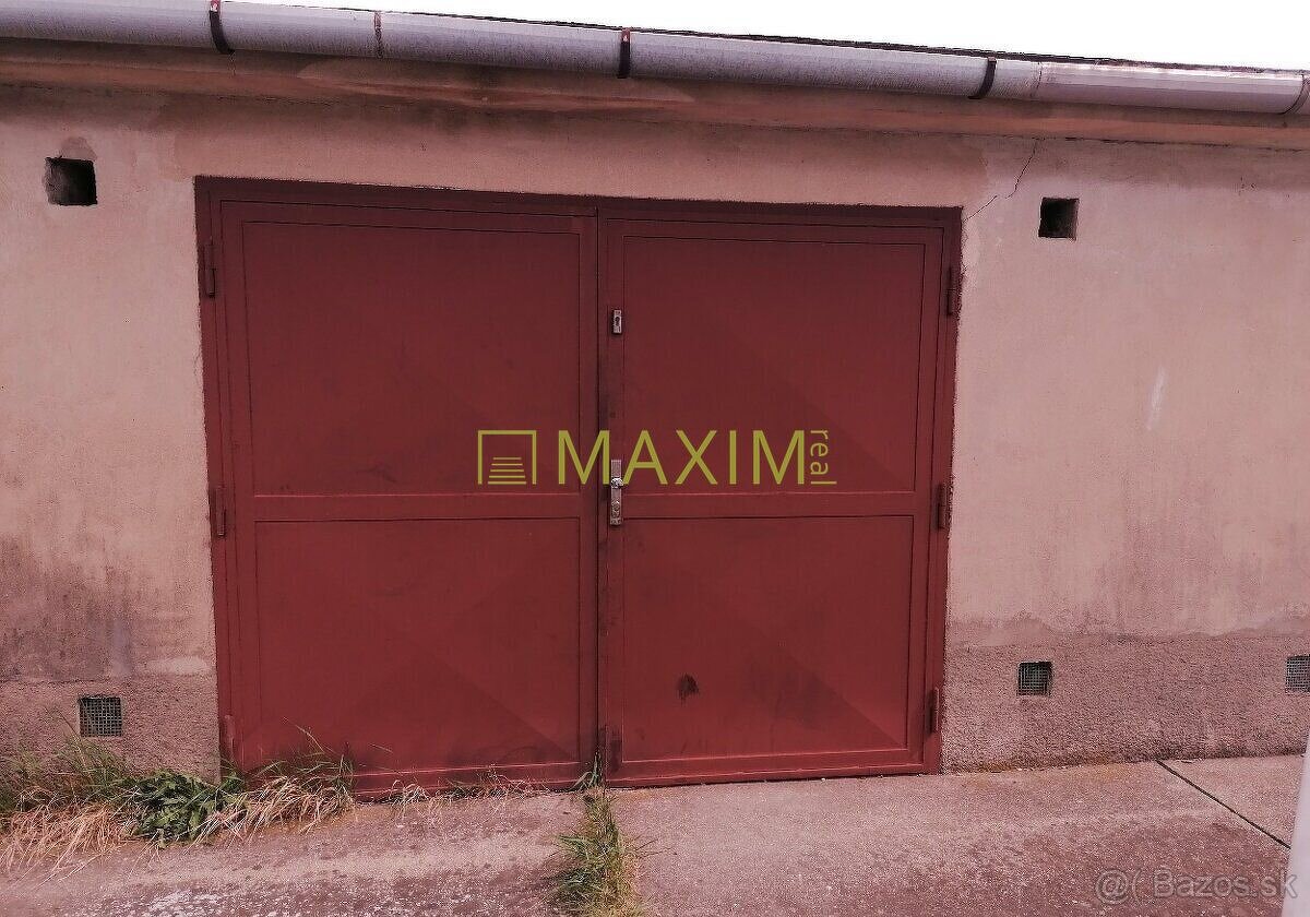 PREDAJ - Garáž s pozemkom v osobnom vlastníctve v Rači na ul