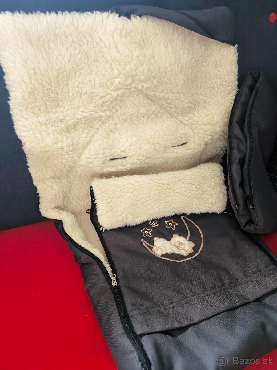 Fusak pre bábätko – zimný, zateplený