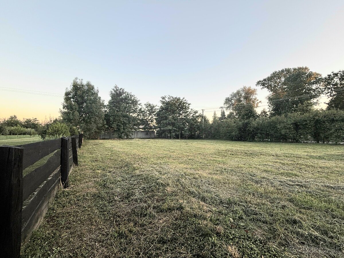 Pozemok na stavenie dom