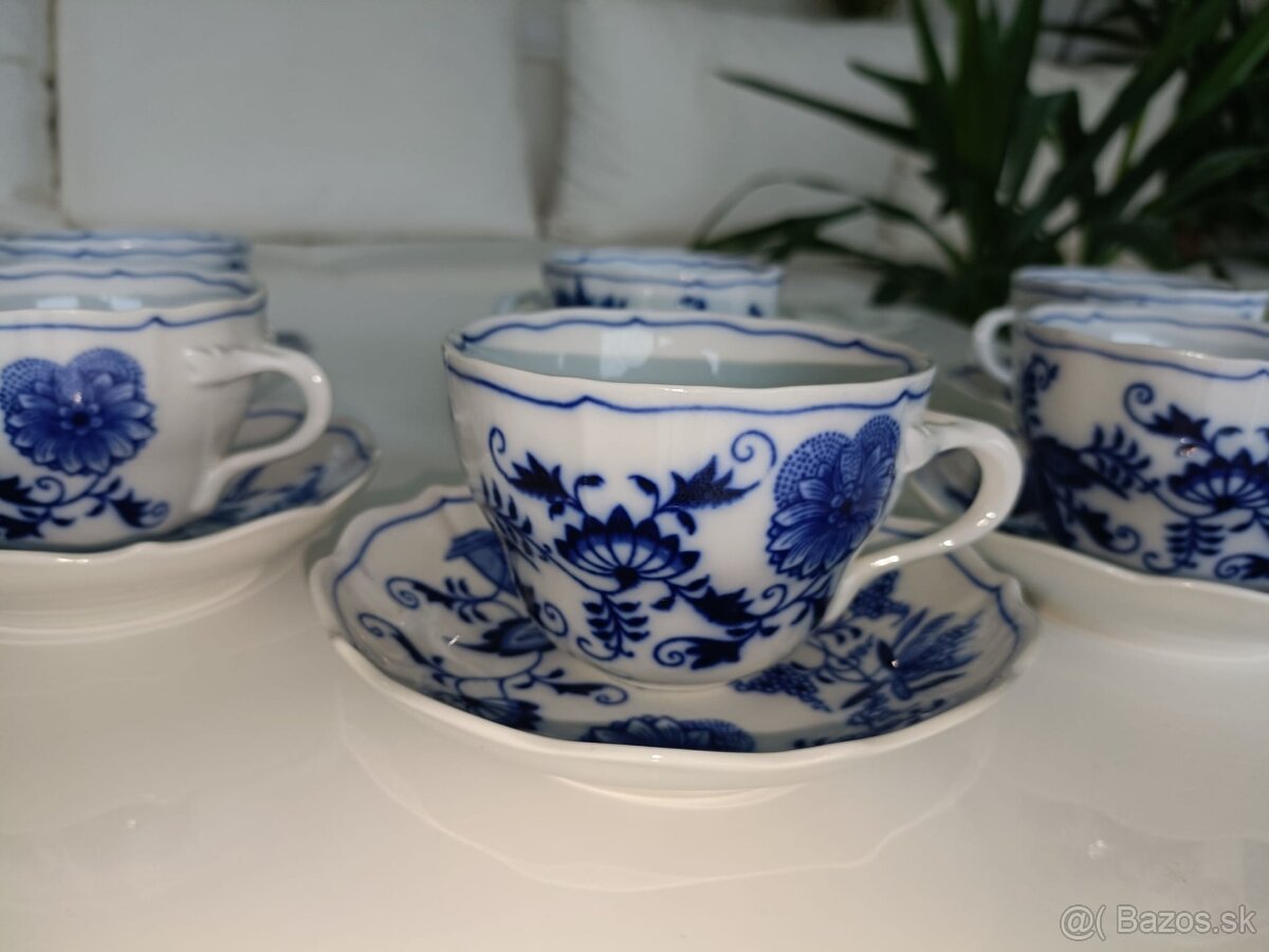 Cibulak šálky s podsalkami