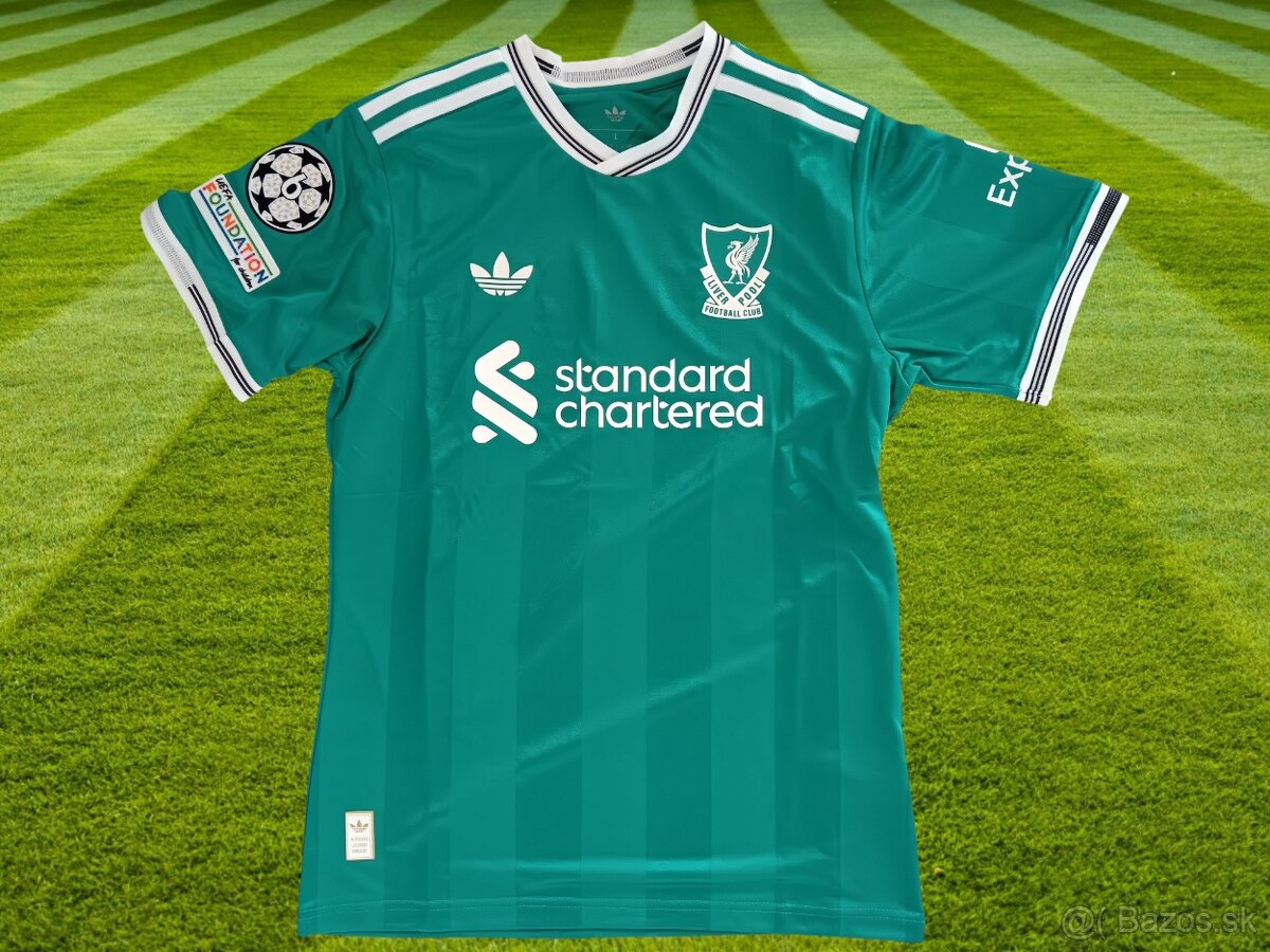 dres Liverpool FC 25/26 green Authentic L slimfit
