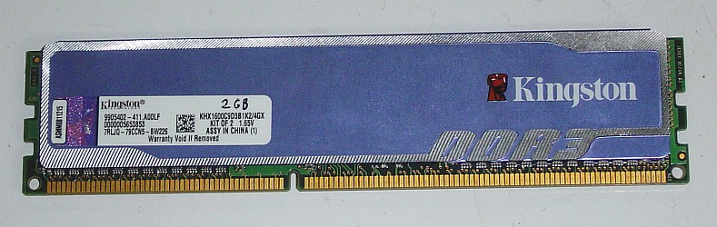 Ram 2x2GB DDR3