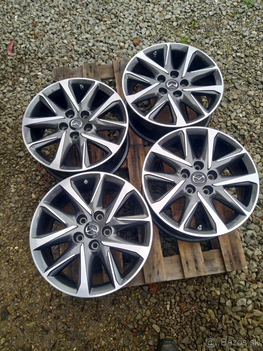 17" alu MAZDA CX 5 + TPMS TOP stav.