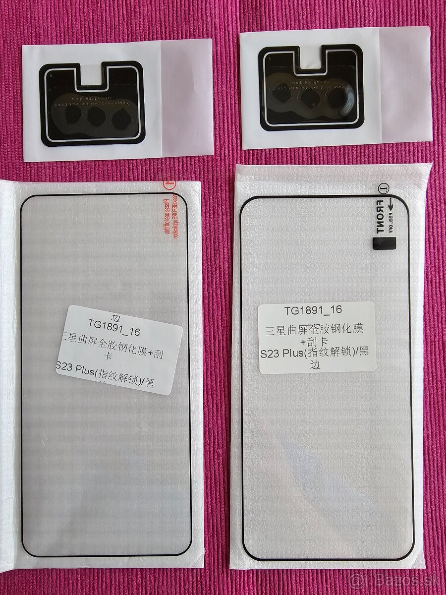 Samsung S23 Plus - ochranné sklá