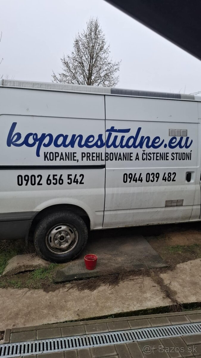 Kopanie ,čistenie prehlbovanie studní