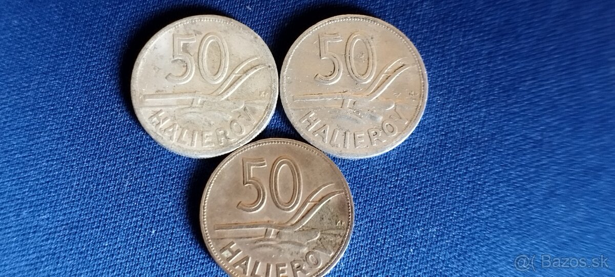 Slovenský štát 1941-1944 3x50hal