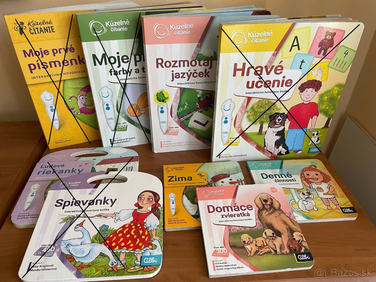 Séria interaktívnych kníh ALBI KÚZELNÉ ČÍTANIE