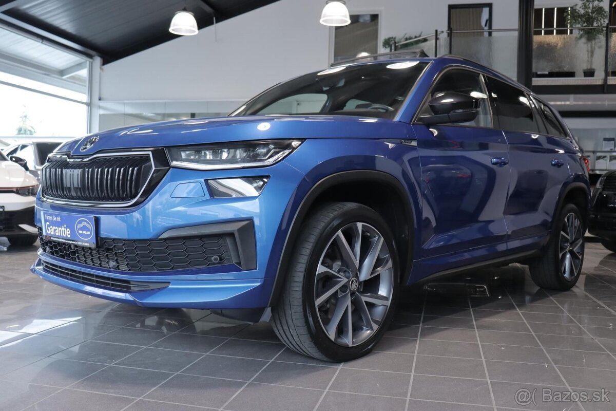 Škoda Kodiaq 2.0 TDI DSG 200 Sportline 4x4 ODPOČET DPH