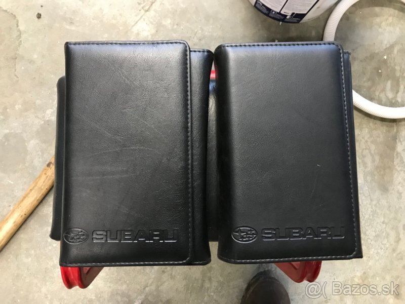 Kozeny obal na navod Subaru + navod legaca outback