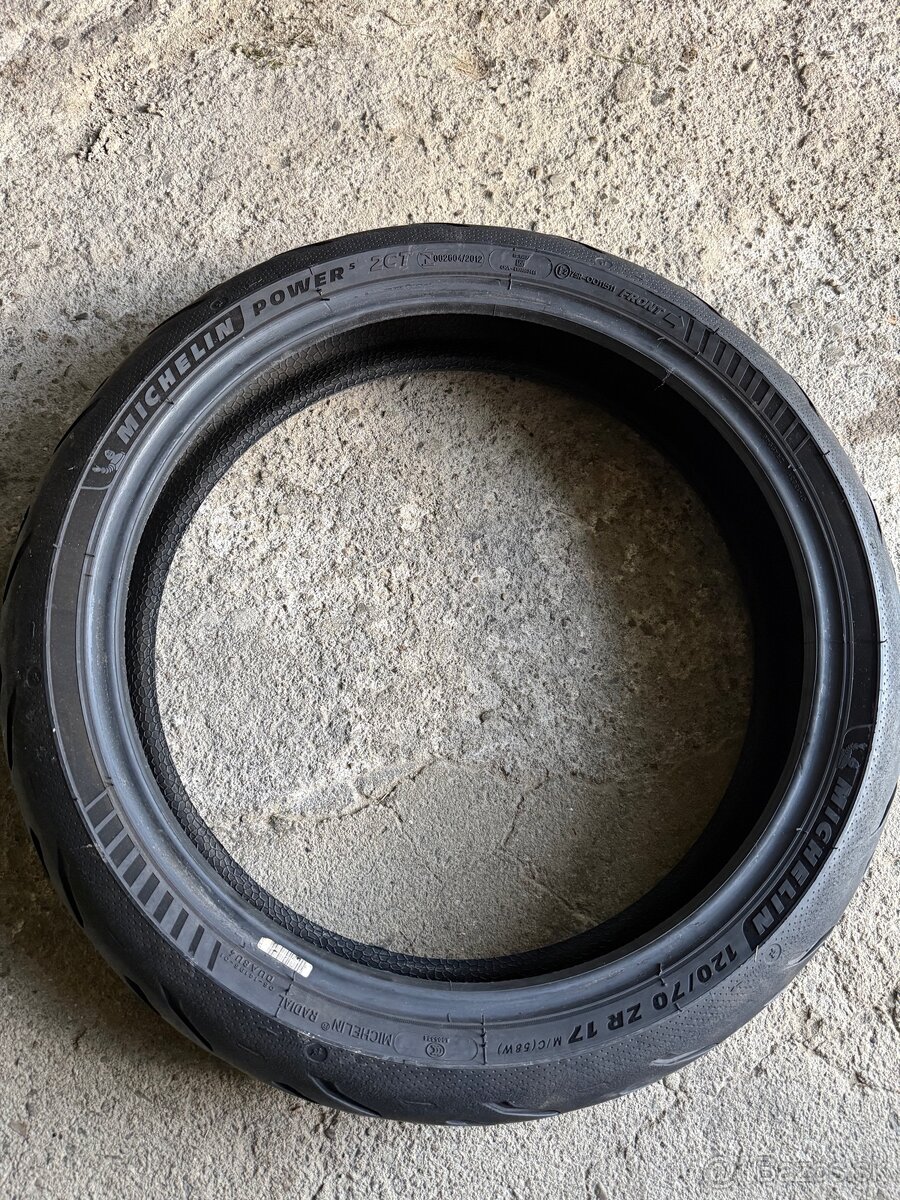 Michelin power 120/70 zr17