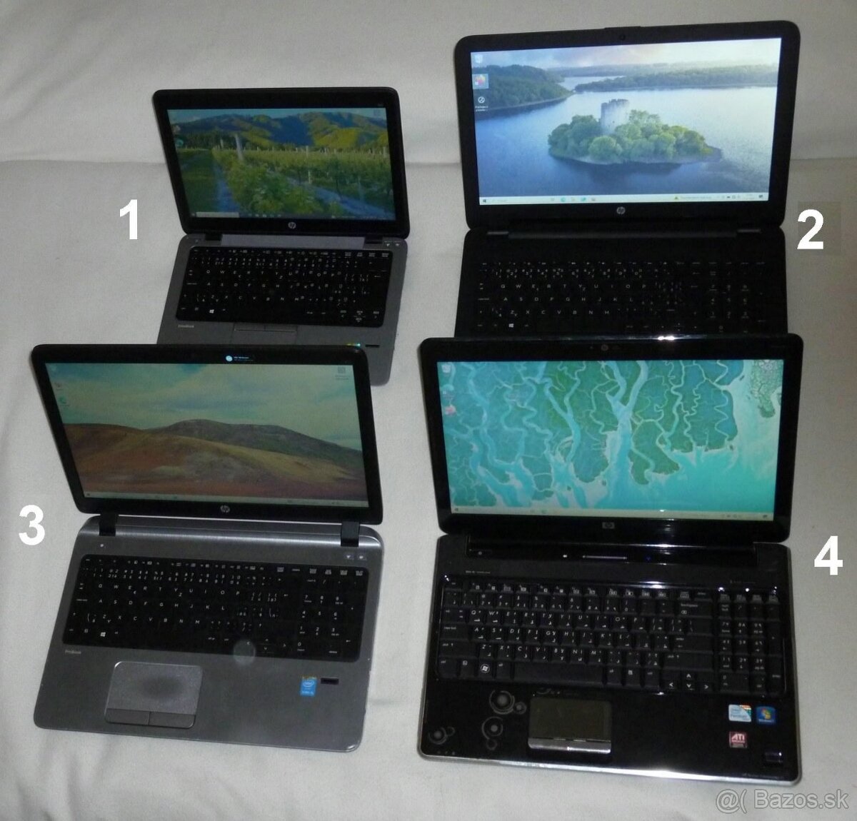 Predám 4 notebooky HP