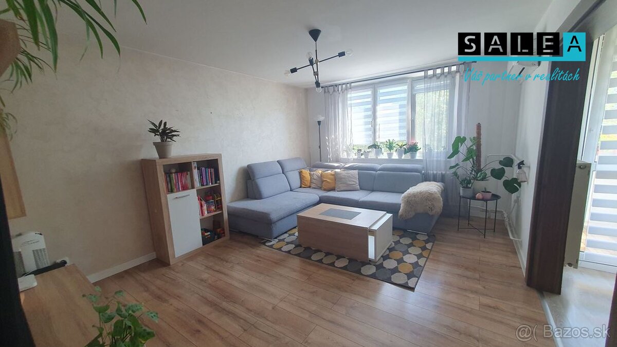 Predaj 4izbový zaujímavý zariadený byt, vyhľadávaná lokalita