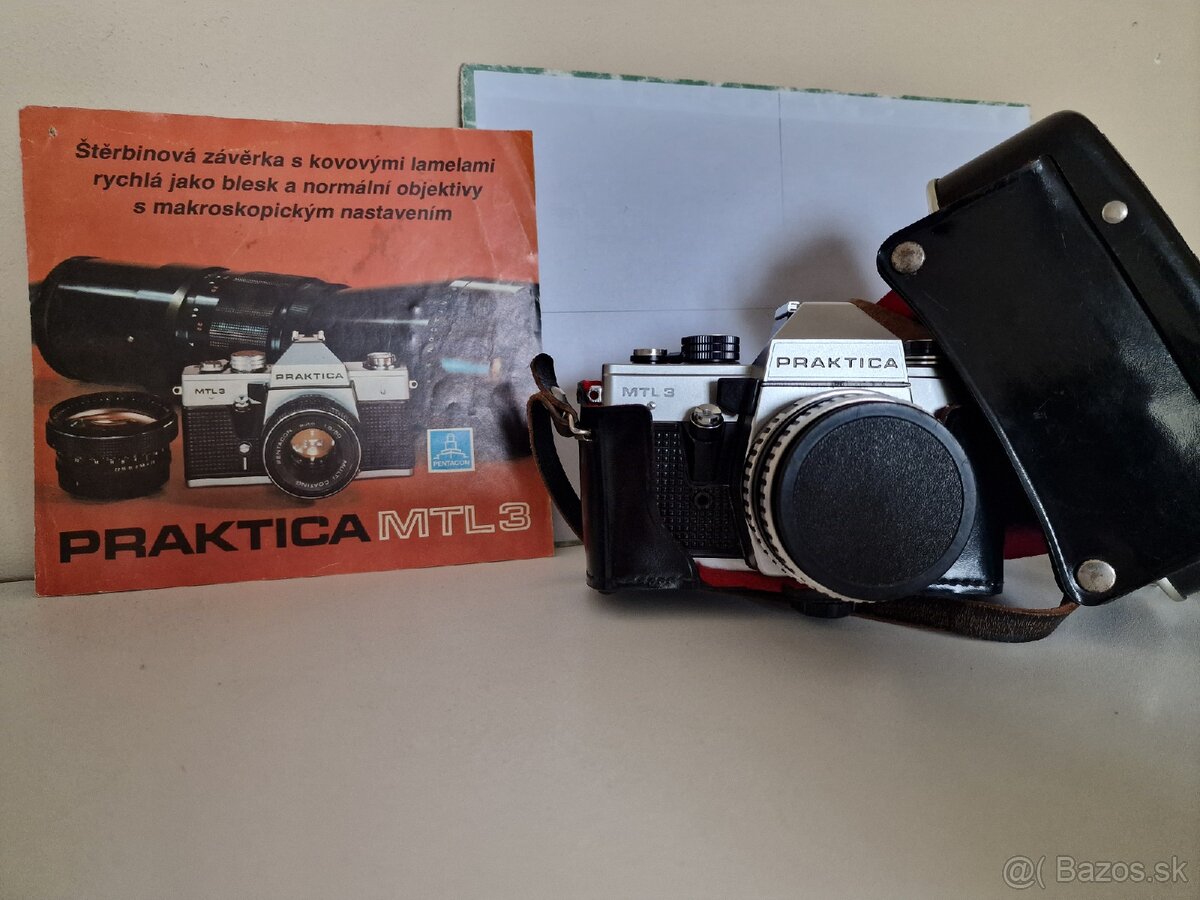 Fotoaparát Praktica MTL3.  Funkčný.