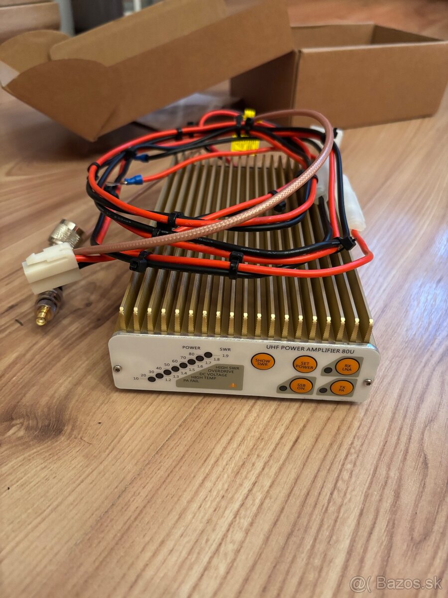 UHF výkonový zosilňovač Toptek